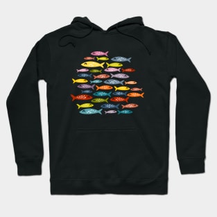 Sardinas De Colores Hoodie